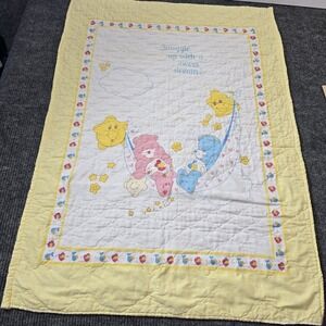 Care Bears - Baby Quilt - Handmade